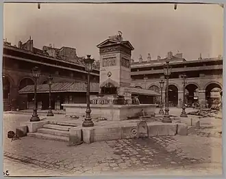 La Fontaine de la Paix et des Arts en 1898.