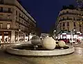 Fontaine du système solaire, angle de l'avenue Alsace-Lorraine