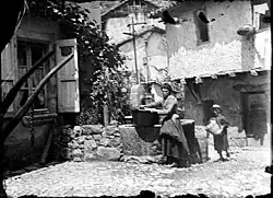 Fontaine et chaudron, Laroquebrou (Cantal), 20 juillet 1898