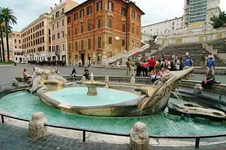 Fontaine Barcaccia.