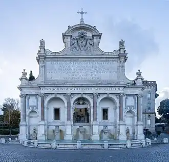 Fontaine de l'Acqua Paola.