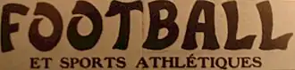 Image illustrative de l’article Football et sports athlétiques