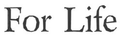 Description de l'image For Life logo.png.