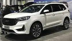 Ford Edge Plus en Chine (lifting de 2021)