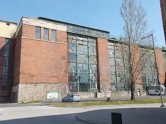 Ancienne centrale électrique de Kelenföld. Ensemble de bâtiments monumentaux. Construit entre 1913 et 1933. Architectes Kalman Reichl et Virgil Bierbauer. ID 1097 - Budapest, 11e arrondissement. Rue Hengermalom et rue Budafoki