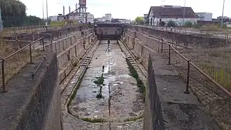 Formes de radoub des Bassins à flot, en 2012.