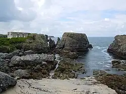 Fortin militaire, Pointe des Poulains.