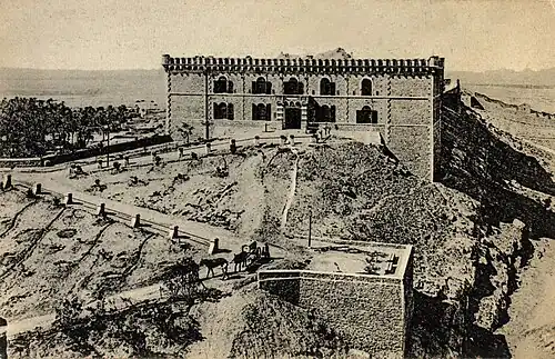 Fort de Bouscaren en 1900.