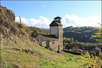Autre vue du Fort et la chapelle de la Cène du Seigneur et Saint-Amans.