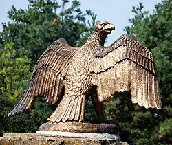 Fort de Mutzig - Aiglon à l'entrée du lieu