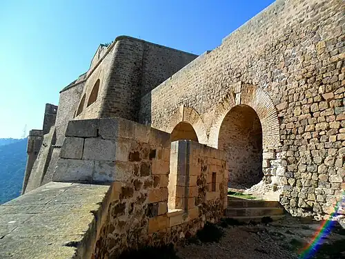 Remparts du fort de Santa Cruz.