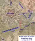 Fortifications de Vauban Citadelle et digue