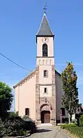L'église, côté sud-est.