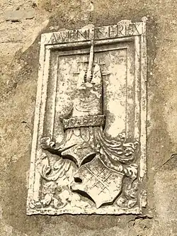 Les armoiries Malaspina.