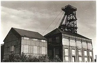 La fosse no&nbsp;10 le 20 octobre 1989.