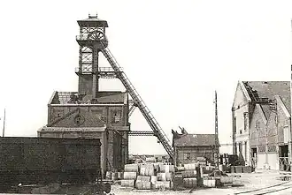 La fosse l'Archevêque en 1975.