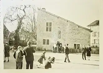 Maison natale de Jeanne d'Arc en Avril 1963