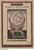 « Les armilles équatoriales. »