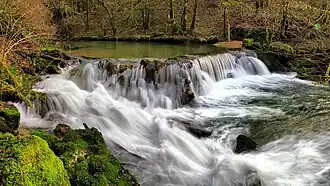 Barrage de la Touvière sur la Brême.