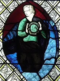 Ange à la couronne d'épines.