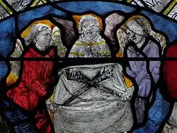 Anges avec les clous de la Passion.