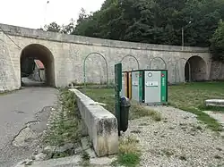 Viaduc de l'ancienne route nationale actuelle RD 400.