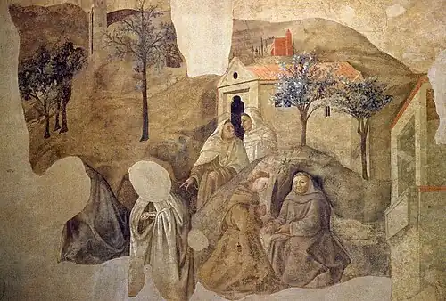 La Règle du Carmel, vers 1432 Florence, Santa Maria del Carmen.