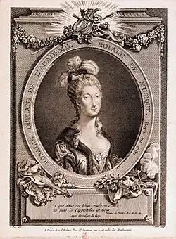 Rosalie Duplantchanteuse d'opérad'après Sébastien Leclerc.