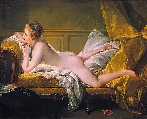 François Boucher, Marie-Louise O'Murphy (1737–1818) maîtresse de Louis&nbsp;XV, 1752, Wallraf-Richartz Museum, Cologne.