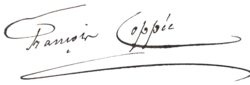 signature de François Coppée