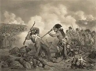 Épisode de la bataille d'Inkermann (1855), Paris, BnF.