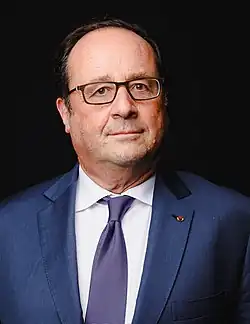 François Hollande(2012-2017)12 août 1954 (70&nbsp;ans)