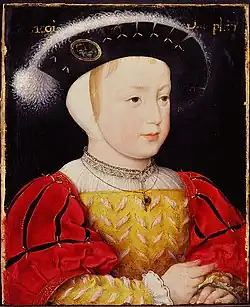 Le Dauphin François, fils deFrançois Ier, v. 1520Jean Clouet