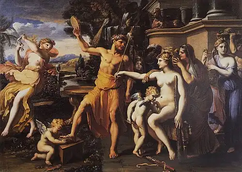 Hercule et Omphale, MNHA Luxembourg.