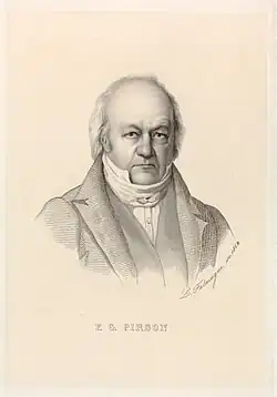 Portrait de François Pirson (1852), British Museum.