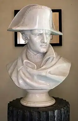 Buste de Napoléon Ier, Palazzina dei Mulini, île d'Elbe