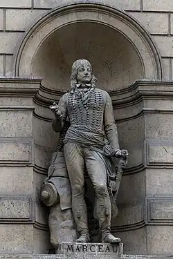 Le Général Marceau (1854), Paris, palais du Louvre, pavillon de Rohan.