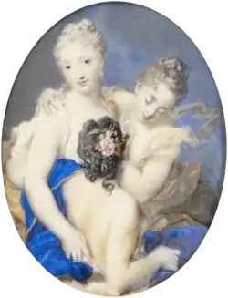 Rosalba Carriera, Françoise-Marie de Bourbon comme la Néréide Amphitrite (1701-1723).