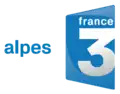 Logo de France 3 Alpes du 4 janvier 2010 au 3 janvier 2016.