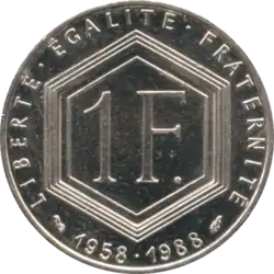 1 F de Gaulle(1988).