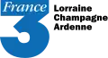 Logo de France 3 Lorraine Champagne-Ardenne du 7 septembre 1992 au 6 janvier 2002.