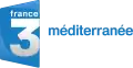 Logo de France 3 Méditerranée du 7 avril 2008 au 3 janvier 2010.