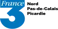Logo de France 3 Nord Pas-de-Calais Picardie du 7 septembre 1992 au 7 janvier 2002.