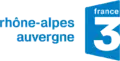 Logo de France 3 Rhône-Alpes Auvergne du 7 avril 2008 au 3 janvier 2010.