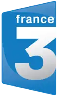 Logo de France 3 lors de l'arrivée en 16:9, du 7 avril 2008 au 28 janvier 2018.
