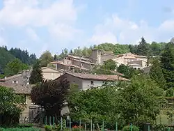 Vue panoramique du village.
