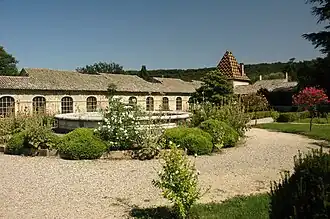 Jardin du grand cloître.