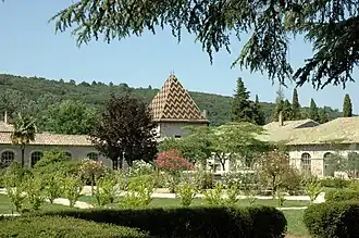 Jardin du grand cloître.