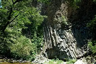 Coulées basaltiques.