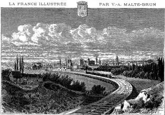 Gravure de la France illustrée.